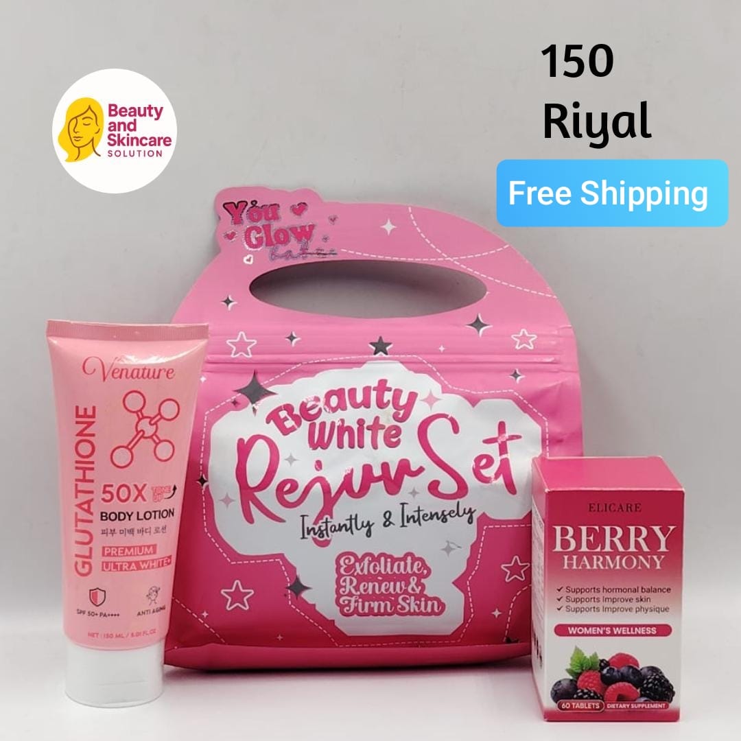 Beauty White Rejuv Set (Berry Harmony & Glutathione also)