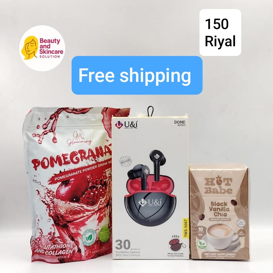 Pomegranate-Black Vanilla Chia-U&I TWS