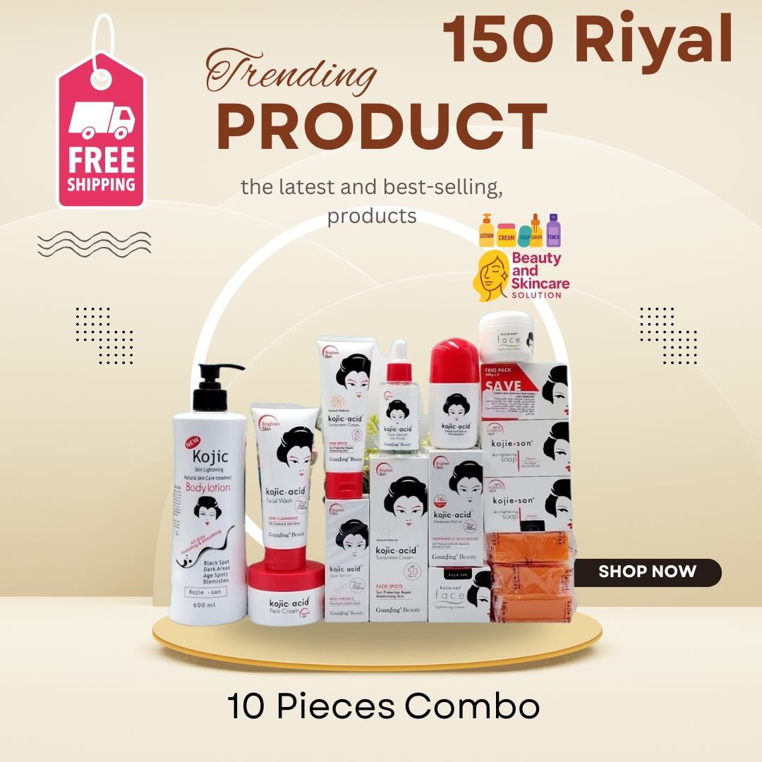Kojic Acid Set (10 Pieces Combo)