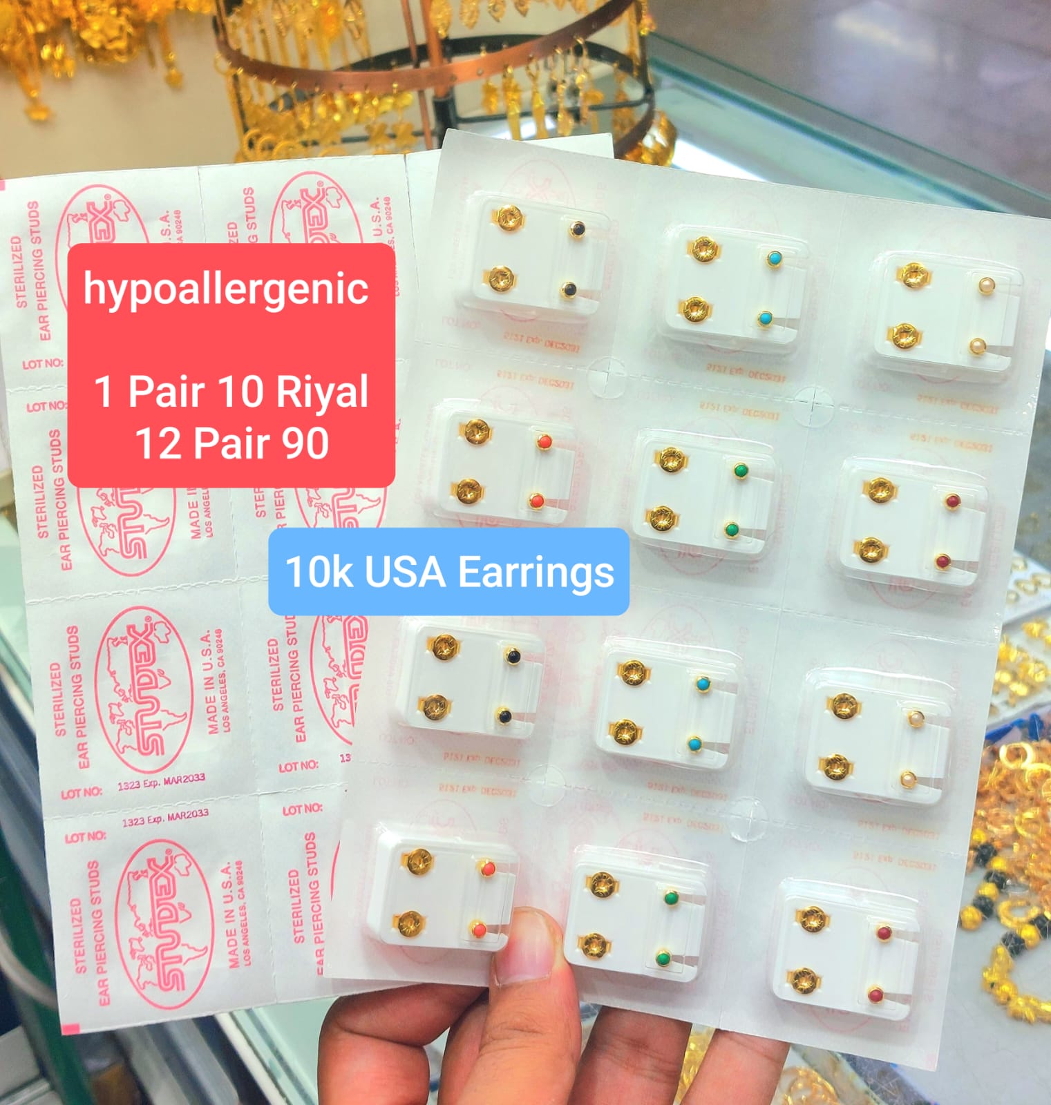 Hypoallergenic ring