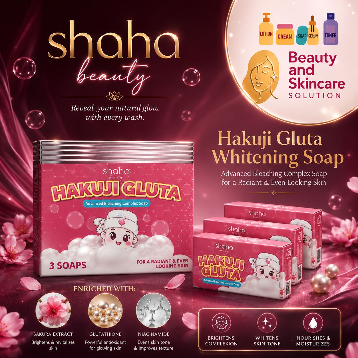Hakuji Gluta Soap